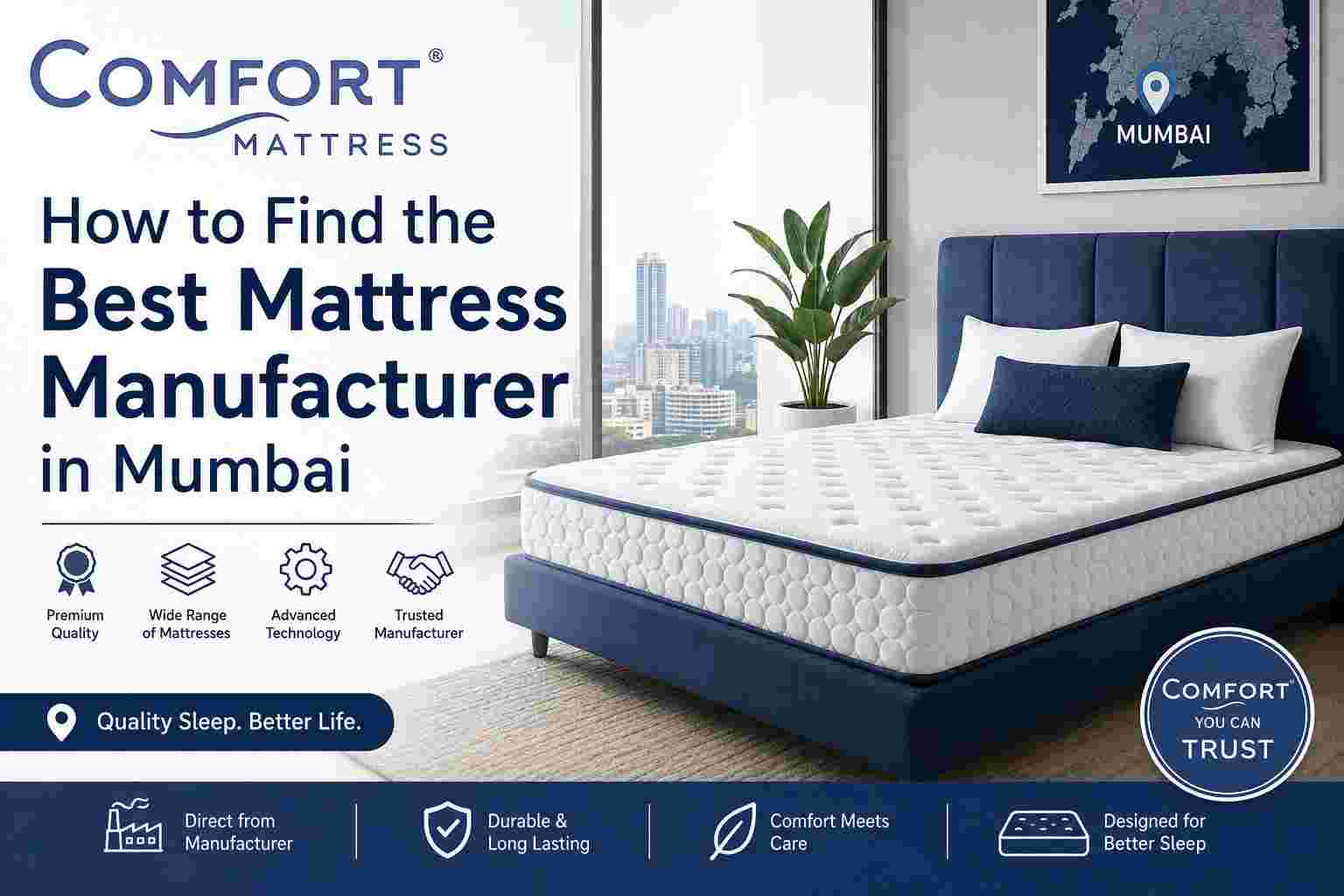 How to Find the Best Mattress Manufacturer in Mumbai